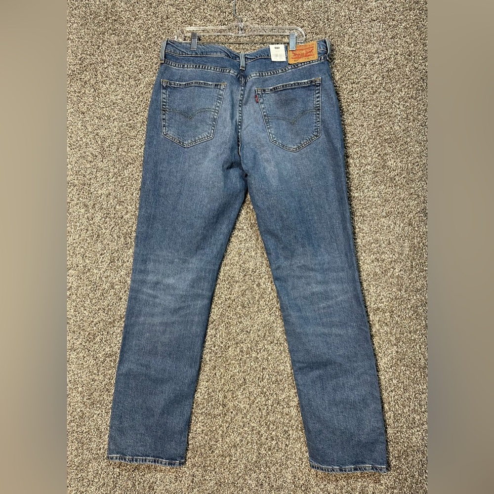 NWT Levi’s Men’s 514 Straight-fit Flex Jeans Size 36x34 - Picture 4 of 6